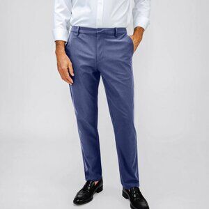 Brand New - Ministry of Supply Kinetic Pants - Slate Blue - Size 34/32